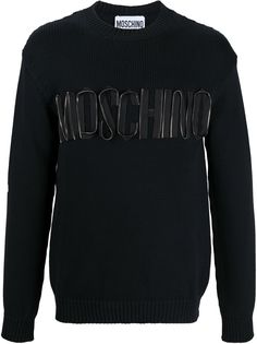 Moschino джемпер с логотипом