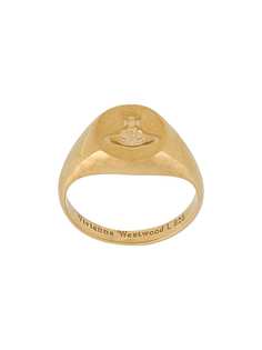 Vivienne Westwood кольцо с гравированным логотипом