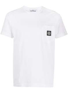 Stone Island футболка с карманом