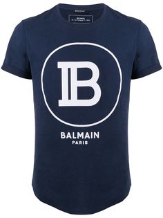 Balmain футболка с логотипом