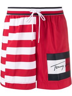 Tommy Hilfiger плавки-шорты с полосками