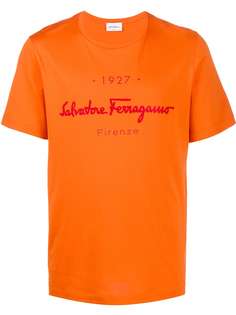 Salvatore Ferragamo футболка с логотипом