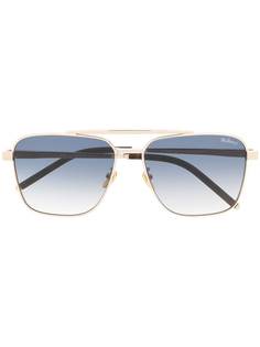 Mulberry солнцезащитные очки-авиаторы Clifton в квадратной оправе