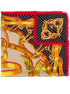 Moschino платок с принтом