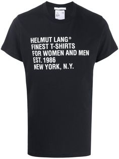 Helmut Lang футболка Standard свободного кроя