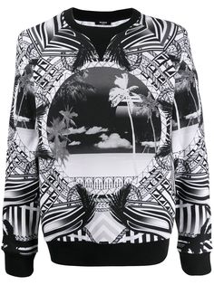 Balmain толстовка с принтом