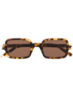 Saint Laurent Eyewear солнцезащитные очки в квадратной оправе