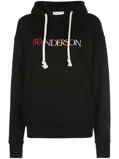 JW Anderson худи с вышитым логотипом