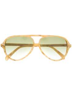 Celine Eyewear солнцезащитные очки-авиаторы Frame 17