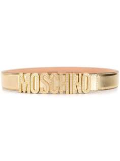 Moschino декорированный ремень с логотипом