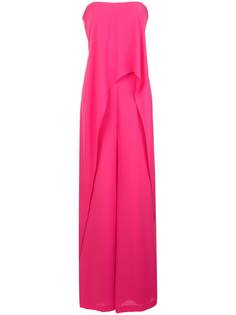 Halston Heritage комбинезон с драпировкой