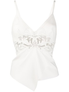 Ermanno Scervino топ с кружевом