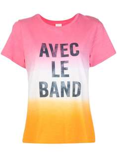 Cinq A Sept футболка с принтом Avec Le Band