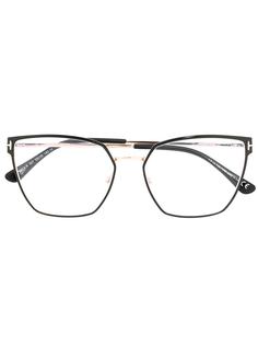 Tom Ford Eyewear очки FT5574 в квадратной оправе