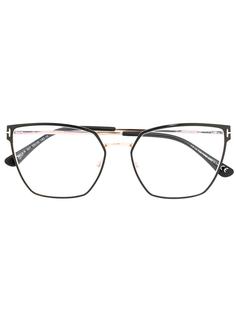 Tom Ford Eyewear очки FT5574 в квадратной оправе