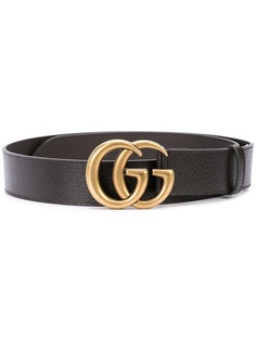 Gucci ремень с пряжкой-логотипом GG