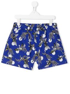 Kenzo Kids шорты с принтом