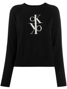 Calvin Klein Jeans джемпер с круглым вырезом и логотипом