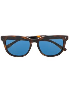 Polo Ralph Lauren солнцезащитные очки в оправе черепаховой расцветки