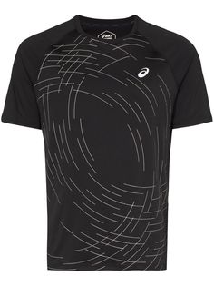 ASICS футболка Run Night с принтом