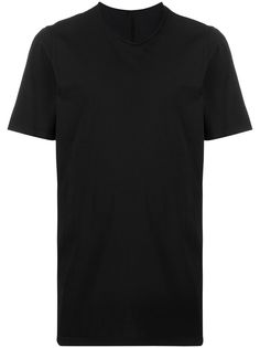 Rick Owens DRKSHDW однотонная футболка с круглым вырезом