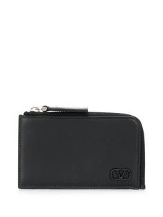Valentino кошелек на молнии с логотипом VLogo