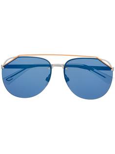 Diesel солнцезащитные очки-авиаторы с затемненными линзами