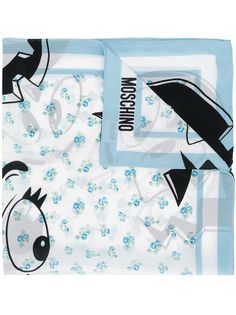 Moschino платок с принтом