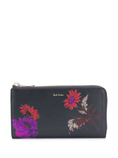 Paul Smith кошелек с цветочным принтом и круговой молнией