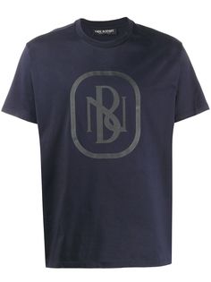 Neil Barrett футболка с логотипом NB
