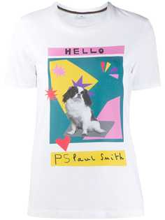 PS Paul Smith футболка с принтом