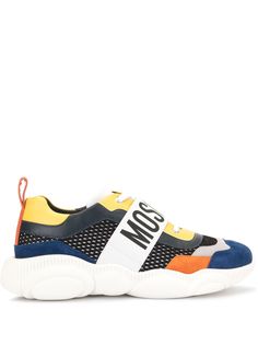 Moschino кроссовки с логотипом