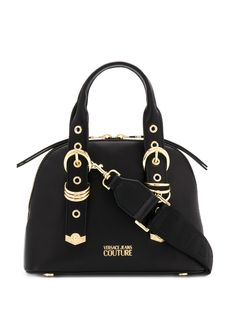 Versace Jeans Couture сумка-тоут с логотипом и верхней ручкой