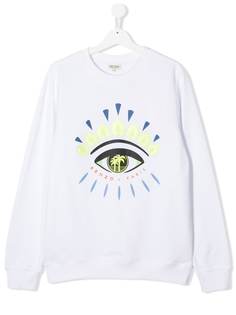 Kenzo Kids толстовка с принтом
