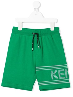 Kenzo Kids шорты с логотипом