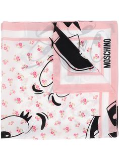 Moschino платок с принтом