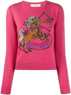 Alberta Ferretti джемпер Sagittarius вязки интарсия
