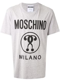 Moschino футболка с логотипом
