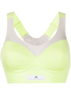 adidas X Stella McCartney двухцветный спортивный бюстгальтер