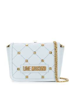 Love Moschino сумка через плечо с заклепками и логотипом
