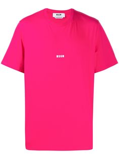 MSGM футболка с логотипом
