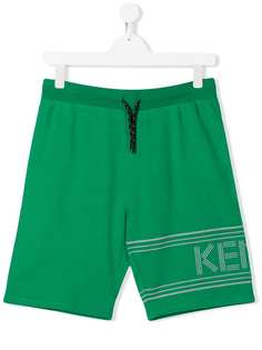 Kenzo Kids шорты с логотипом