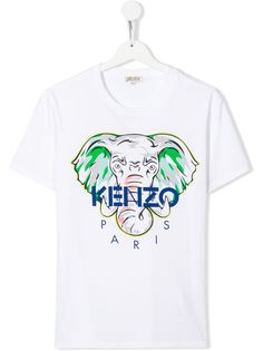 Kenzo Kids футболка с логотипом