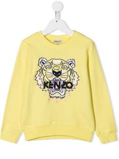 Kenzo Kids толстовка с вышитым логотипом