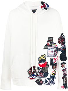 Paul & Shark худи с нашивками из коллаборации с Greg Lauren