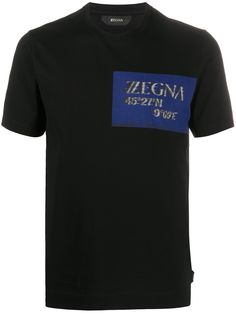Z Zegna футболка с логотипом