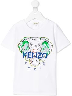 Kenzo Kids футболка с логотипом
