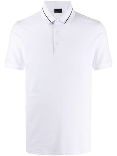 Emporio Armani рубашка-поло с короткими рукавами