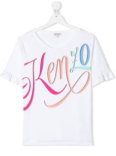 Kenzo Kids футболка с логотипом