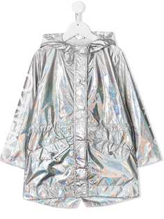 Kenzo Kids переливающаяся куртка с капюшоном